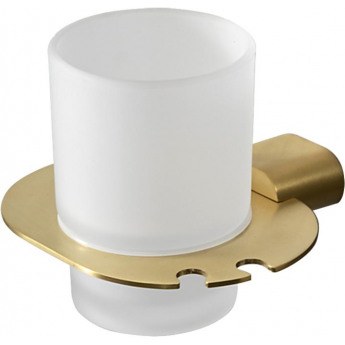 Стакан для ванной GAPPO G309 G30906-3 сатин золотой